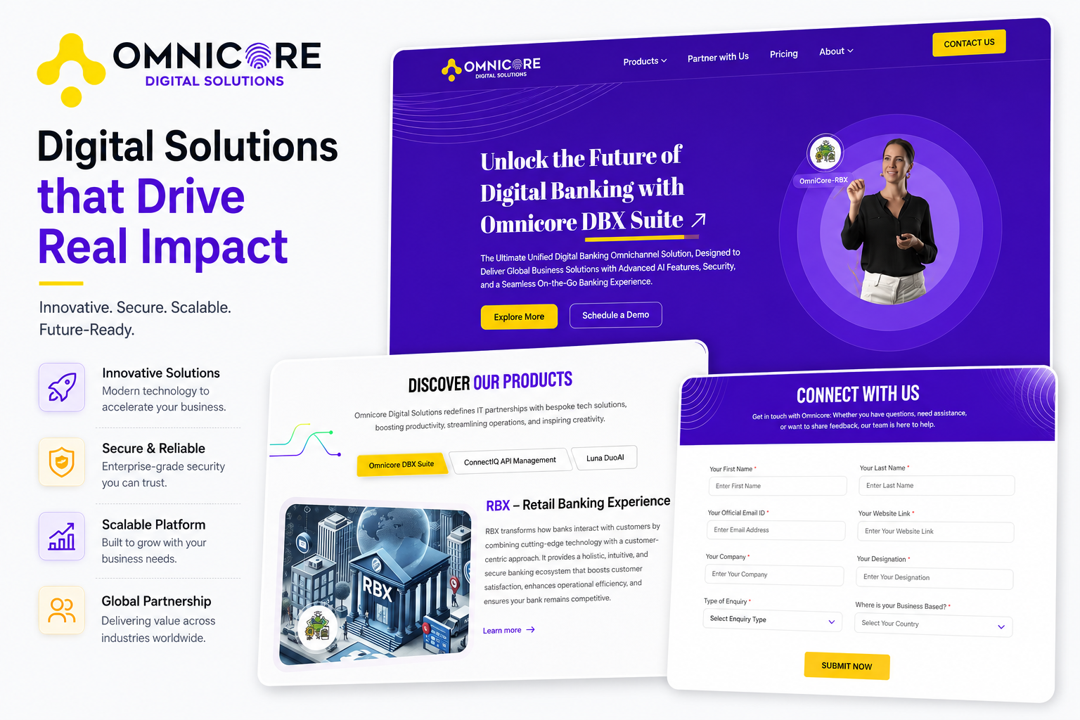 Omnicore Digital Website preview